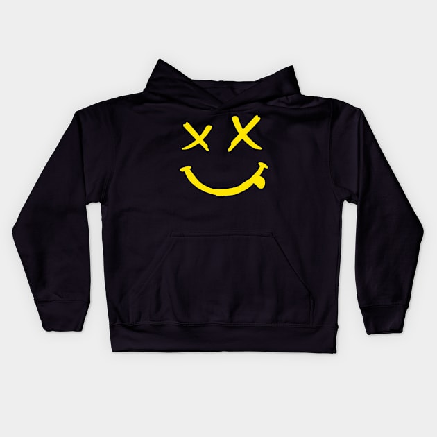 the ultimate happiness, Happy Face Kids Hoodie by Clara switzrlnd